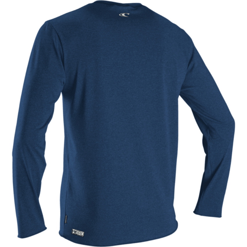 2026 O'Neill Hombres Trvlr Hybrid Camiseta De Manga Larga Con Protección Solar 4879 - Deep Sea